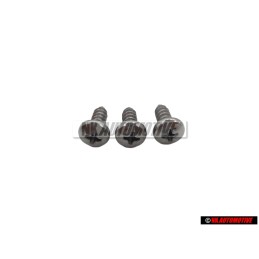 3x VW Original Tornillo Alomado P. 