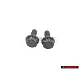 2x VW Original Tornillo Hexagonal Con Collar - N 10155901
