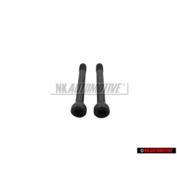 2x VW Original Tornillo Cilindrico Con Cabeza De Hexagono Interior - 087409360