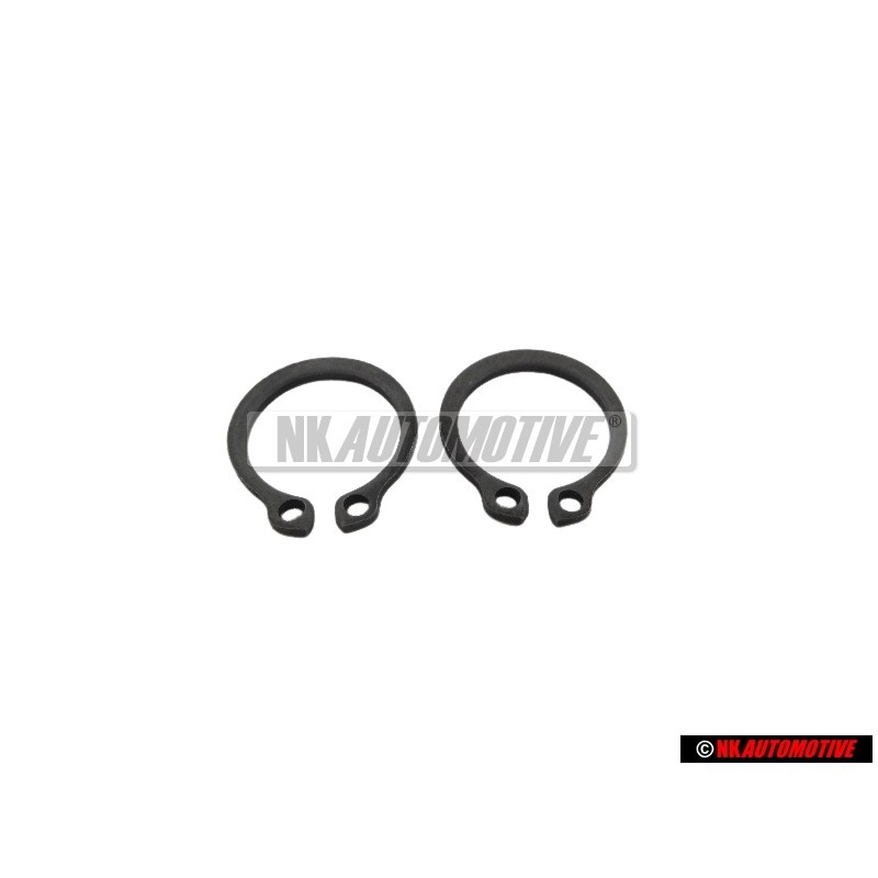 2x VW Original Anillo De Seguridad - N 0423631