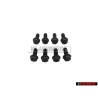 8x VW Original Tornillo Hexagonal - 082409135