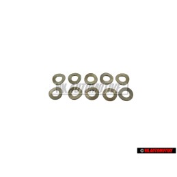 10x VW Original Arandela Elastica - N 0122283