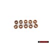 10x VW Original Tuerca Hexagonal - N 01100822