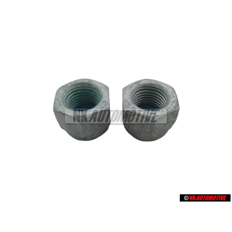 2x VW Original Tuerca Hexag., Autoblocante - N 0221501