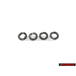 4x VW Original Arandela Espiral - N 0120387