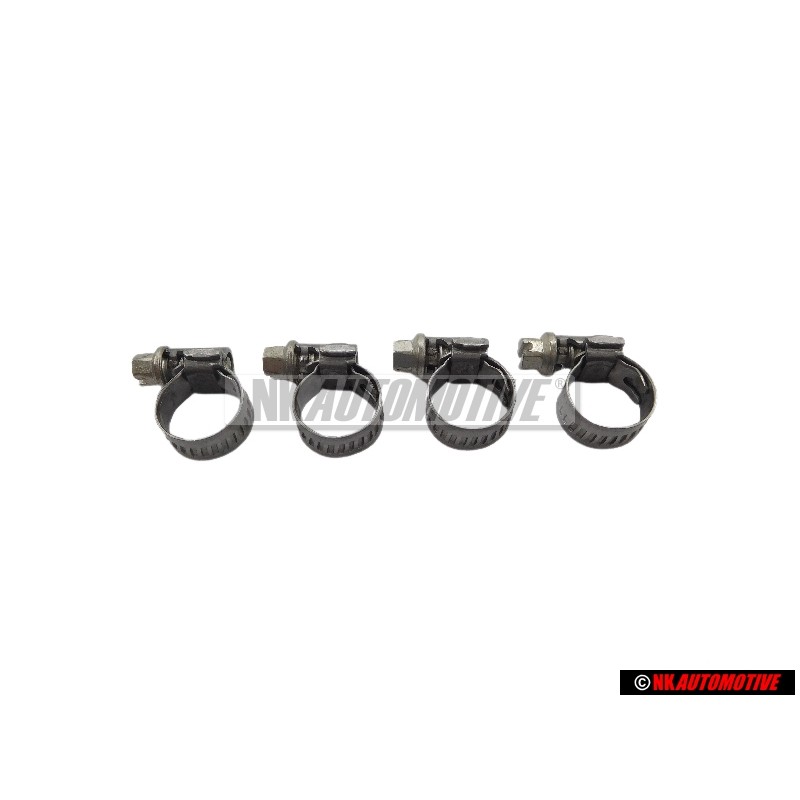 4x VW Original Abrazadera De Manguera - N 0245281