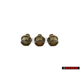 3x VW Original Tornillo Hexagonal - N 90483201