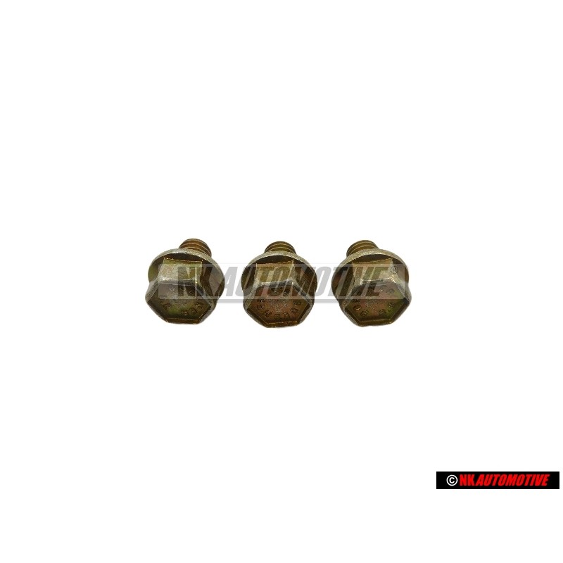3x VW Original Tornillo Hexagonal - N 90483201