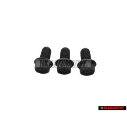 3x VW Original Tornillo Hexagonal - 089323699