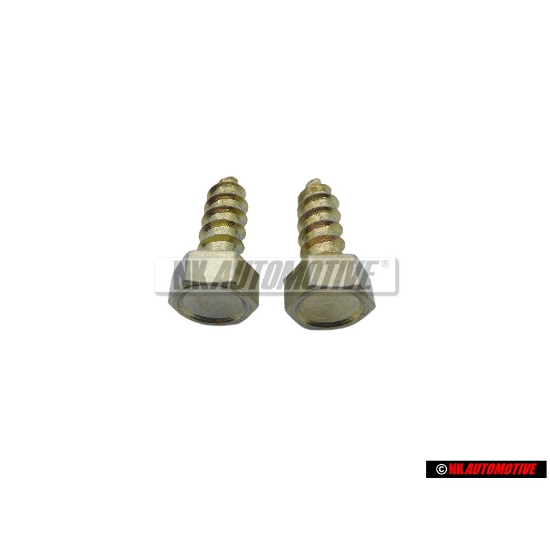 2x VW Original Tornillo Hexagonal P. 