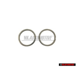 2x VW Original Anillo Junta - N 0138444
