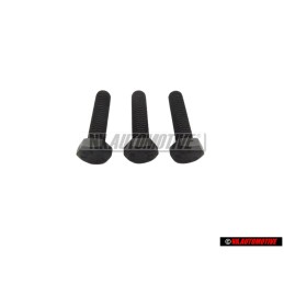 3x VW Original Tornillo Hexagonal - N 0102186