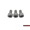 3x VW Original Tornillo Cilindrico Con Cabeza De Hexagono Interior - N 0147074