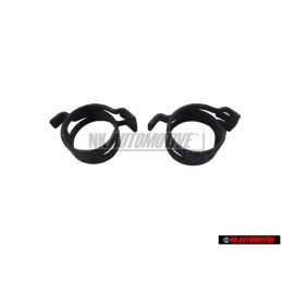 2x VW Original Abrazadera De Fleje Elastico - N 0164021