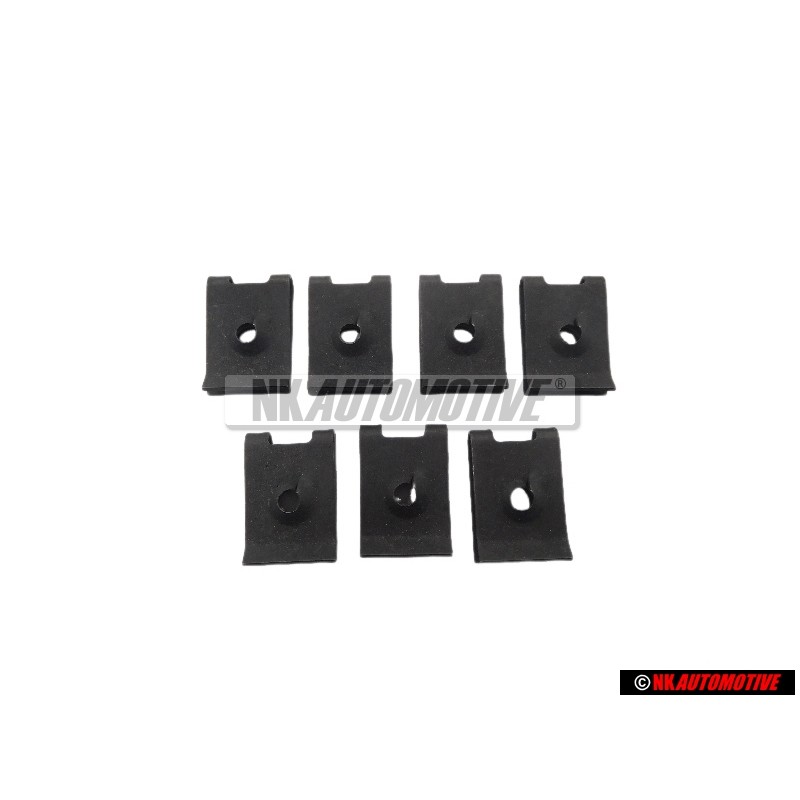 7x VW Original Tuerca Gatillo - N 0154551