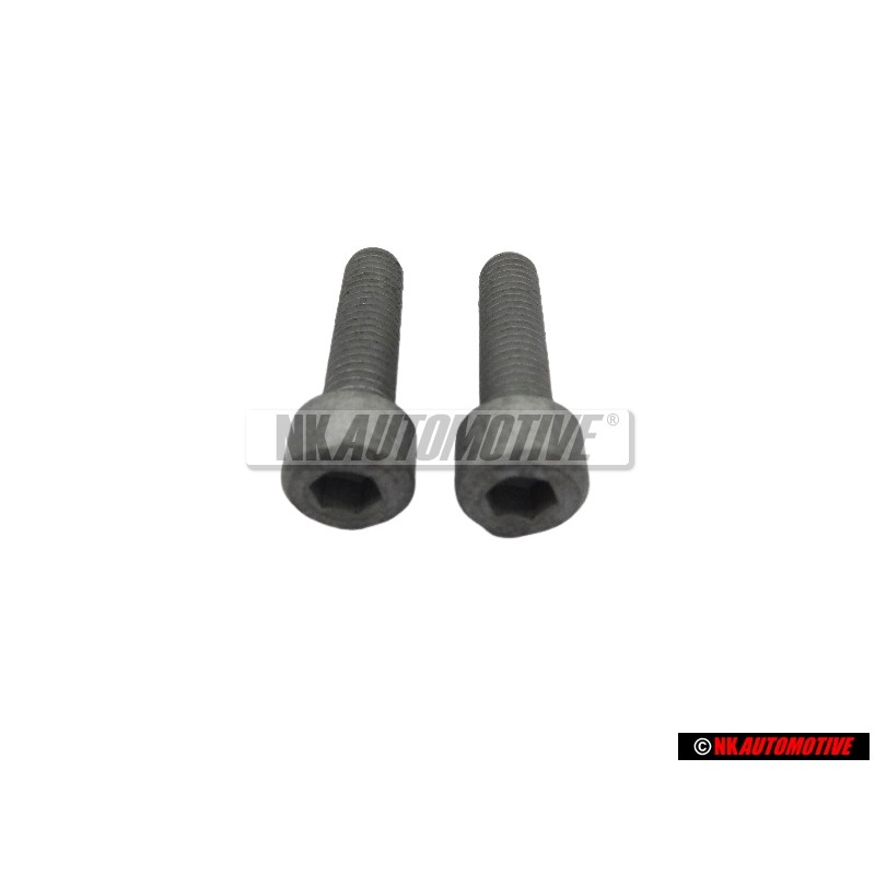 2x VW Original Tornillo Cilindrico Con Cabeza De Hexagono Interior - N 0147263