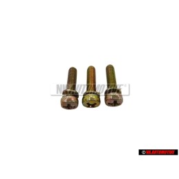 3x VW Original Tornillo Alomado (Combi.) - 026129340A