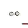 2x VW Original Arandela De Frenado Dentellado - N 0120973