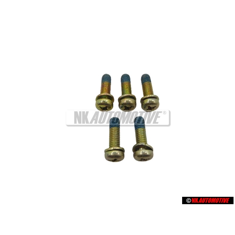 5x VW Original Tornillo Alomado - 027129289
