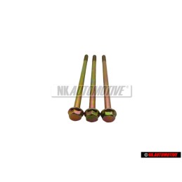 3x VW Original Tornillo Hexagonal Con Collar - N 10243001