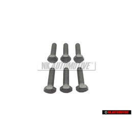 6x VW Original Tornillo Hexagonal - N 01021710