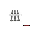 6x VW Original Tornillo Hexagonal - N 01021710