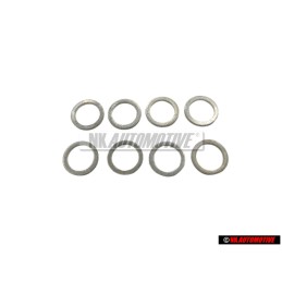 8x VW Original Anillo Junta - N 0138076