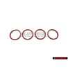 4x VW Original Anillo Junta - N 0138443