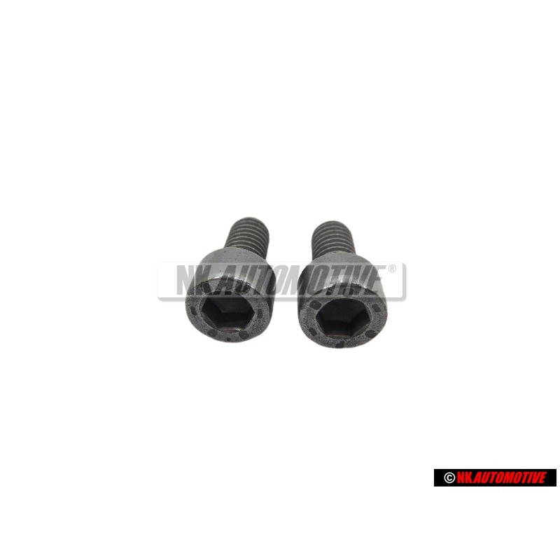 2x VW Original Tornillo Cilindrico Con Cabeza De Hexagono Interior - N 0147018