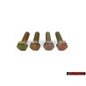 4x VW Original Tornillo Hexagonal - N 0102901