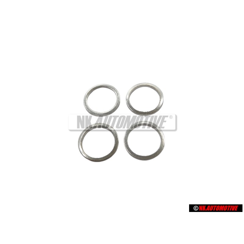 4x VW Original Anillo Junta - N 0138128