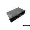 VW Original Caja Portaobjetos Negro Satinado - 321857233 01C