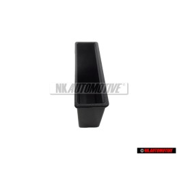 VW Original Caja Portaobjetos Negro Satinado - 321857233 01C