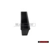 VW Original Caja Portaobjetos Negro Satinado - 321857233 01C