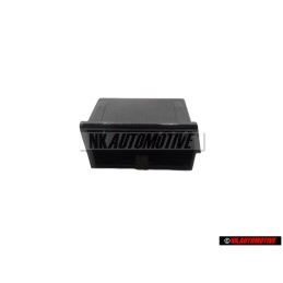 VW Original Cenicero Negro Satinado - 855857423 01C