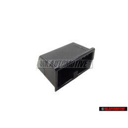 VW Original Cenicero Negro Satinado - 855857423 01C