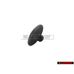 VW Original Boton Presion Negro Satinado - 2H0867931 9B9