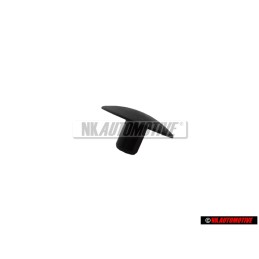 VW Original Boton Presion Negro Satinado - 2H0867931 9B9