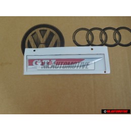 VW Original GTI Lado Rotulo Insignia Emblema Cromo Rojo - 5G0853688ATJZQ
