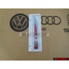 VW Original GTI Lado Rotulo Insignia Emblema Cromo Rojo - 5G0853688ATJZQ