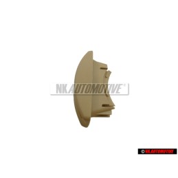 VW Original Embellecedor Beige Terciopelo - 6R3881608 DS5