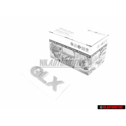 VW Original GLX Trasero Rotulo Insignia Emblema Cromo - 3B0853675J 739