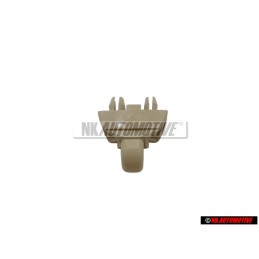 VW Original Retainer For Sun Visor Corn Silk Beige - 1S0857561 95T
