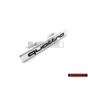 Audi Original QUATTRO Frente Rotulo Insignia Emblema Cromo - 4F9853736 2ZZ