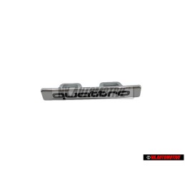 Audi Original QUATTRO Frente Rotulo Insignia Emblema Cromo - 4F9853736 2ZZ