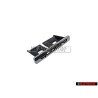 Audi Original QUATTRO Frente Rotulo Insignia Emblema Cromo - 4E0853736C 2ZZ
