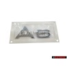 Audi Original A6 Trasero Rotulo Insignia Emblema Cromo - 4B0853741C 2ZZ