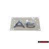 Audi Original A6 Trasero Rotulo Insignia Emblema Cromo - 4B0853741C 2ZZ
