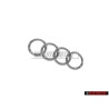 Audi Original Anillos Trasero Simbolo Insignia Emblema Cromo - 4B5853742 2ZZ