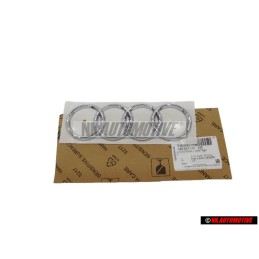 Audi Original Anillos Trasero Simbolo Insignia Emblema Cromo - 4B5853742 2ZZ
